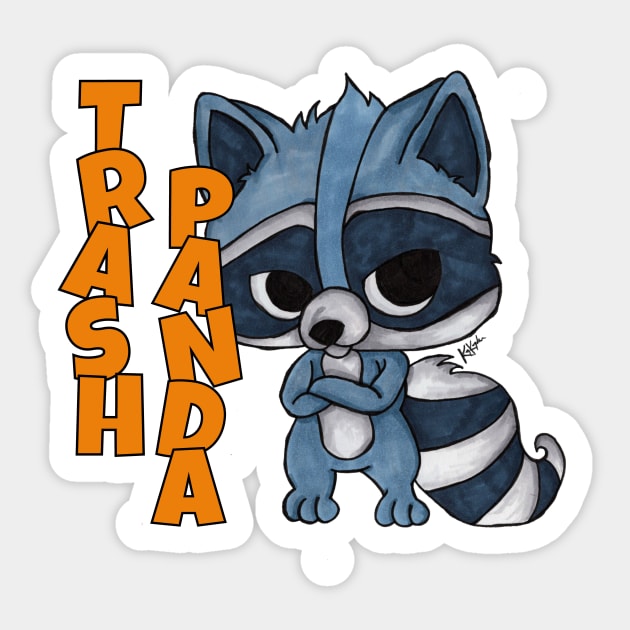 Trash Panda Sticker by Teamtsunami6